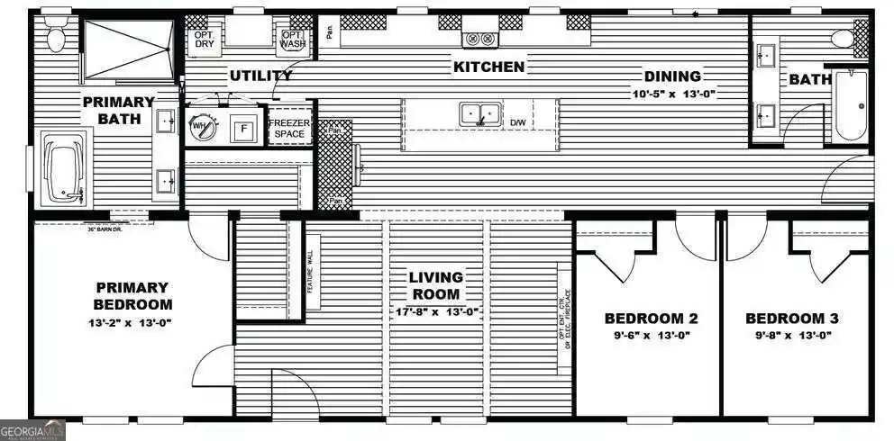 Manufactured home for sale at 320 Thomas St, Eatonton, GA 31024 | MLS# 10872070