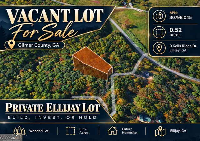 Land for sale at 0 Kells Ridge Dr, Ellijay, GA 30540 | MLS# 10870497