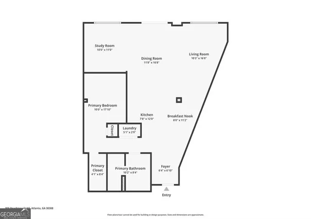 41st image of 805 Peachtree St Ne #306, Atlanta, GA 30308 | MLS# 10769300