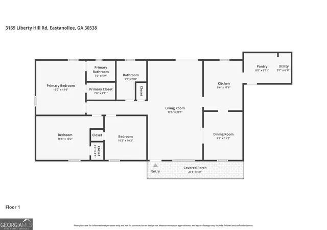 Homes for sale in Eastanollee, GA | 3169 Liberty Hill Rd, Eastanollee, GA 30538 | MLS# 10799259