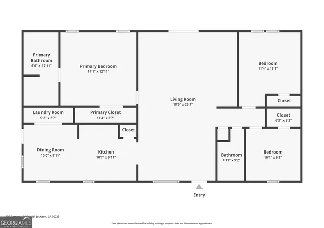 Homes for sale in Jackson, GA | 395 Barnetts Bridge Rd, Jackson, GA 30233 | MLS# 10646565