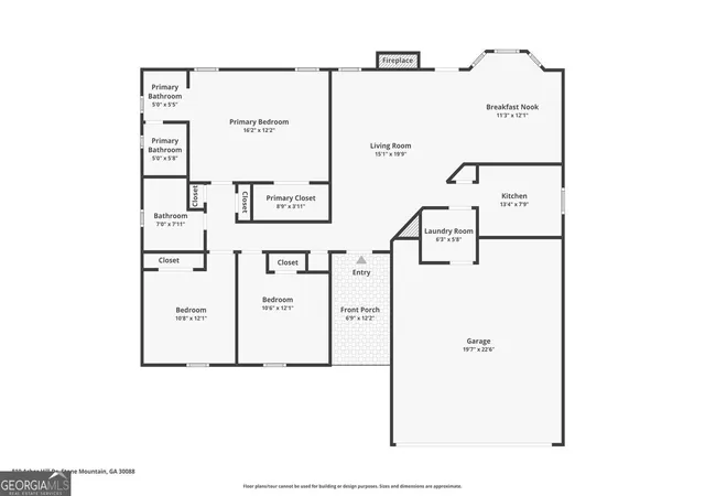 Photo 3 of Sale Pending at 819 Arbor Hill Dr, Stone Mountain, GA 30088 | MLS# 10826011 | Listing updated on 2026-09-18