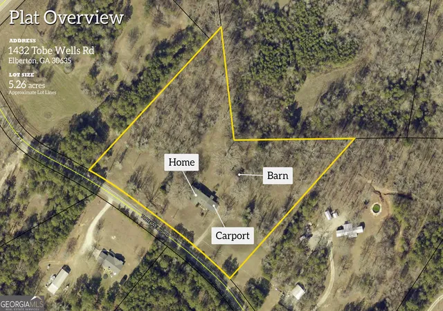 Photo 3 of Sale Pending at 1432 Tobe Wells Road, Elberton, GA 30635 | MLS# 10827727 | Listing updated on 2026-09-01