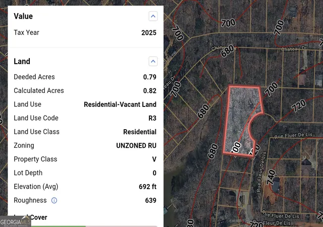 1st image of Lot 92 Rue Fieur De Lis, Lavonia, GA 30553 | MLS# 10820116