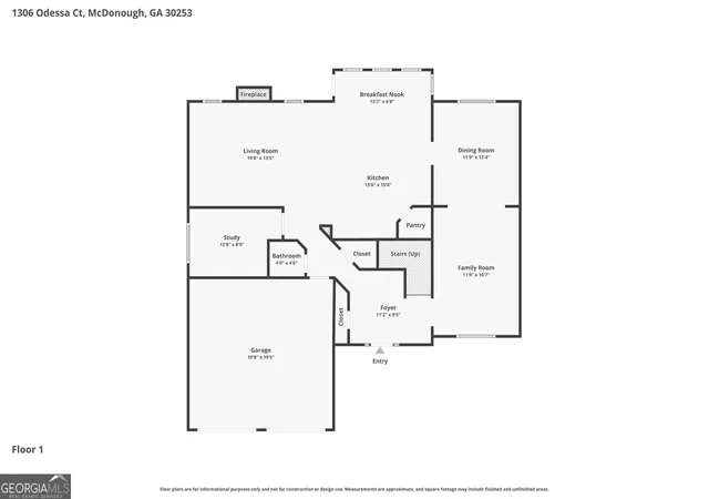 22nd image of 1306 Odessa Ct, Mcdonough, GA 30253 | MLS# 10818891