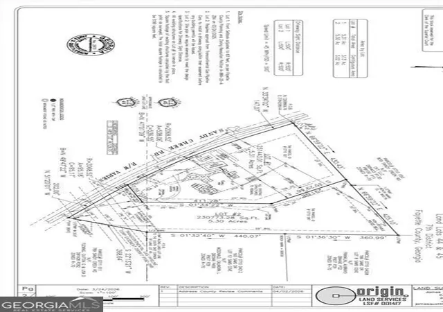 Photo 4 of Land for sale at 813 Sandy Creek Rd #LOT 2, Fayetteville, GA 30214 | MLS# 10831947 | Listing updated on 2026-09-07