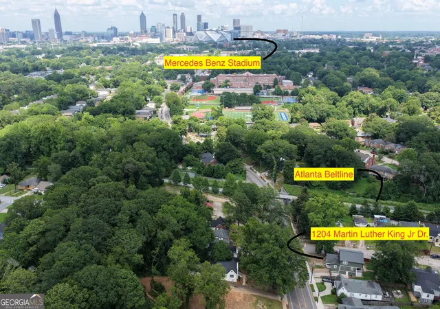 Photo 2 of Single family home for sale at 1204 Martin Luther King Junior Dr Sw, Atlanta, GA 30314 | MLS# 10783835 | Listing updated on 2026-08-10