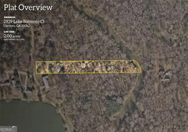 Photo 1 of Land for sale at 2939 Lake Sorrento Ct, Conyers, GA 30012 | MLS# 10794385 | Listing updated on 2026-07-15