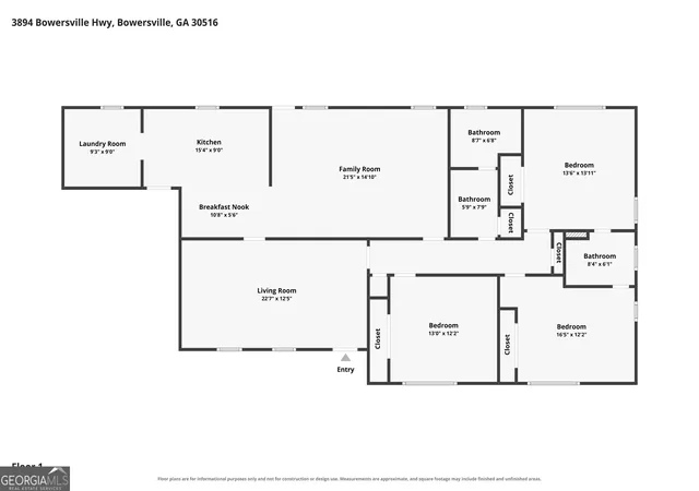 41st image of 3894 Bowersville Hwy, Bowersville, GA 30516 | MLS# 10813808