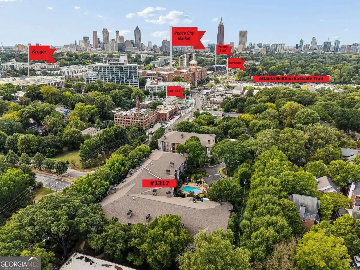 Condo for sale at 825 Highland Ln NE #1317, Atlanta, GA 30306 | MLS# 10867673