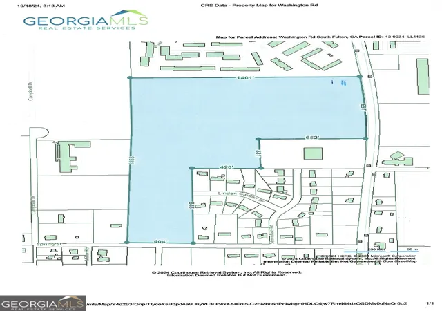 Photo 2 of Land for sale at 0 Washington Rd, South Fulton, GA 30349 | MLS# 10644974 | Listing updated on 2026-10-27