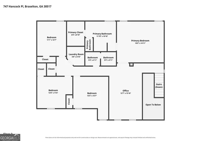 35th image of 747 Hancock Pl, Braselton, GA 30517 | MLS# 10809554