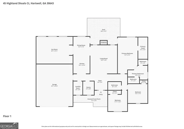 78th image of 45 Highland Shoals Ct, Hartwell, GA 30643 | MLS# 10756392