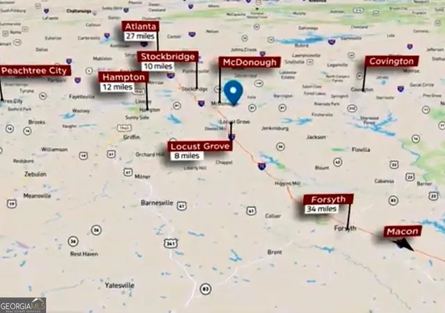 Photo 2 of Land for sale at 491 Hwy 81 E, Mcdonough, GA 30253 | MLS# 10521462 | Listing updated on 2026-08-05