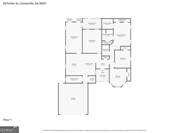 62nd image of 99 Parker St, Carnesville, GA 30521 | MLS# 10754255