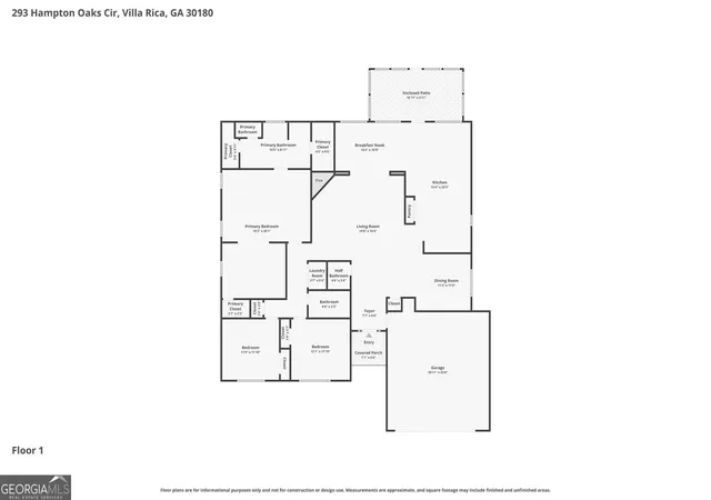 Homes for sale in Villa Rica, GA | 293 Hampton Oaks Cir, Villa Rica, GA 30180 | MLS# 10795705