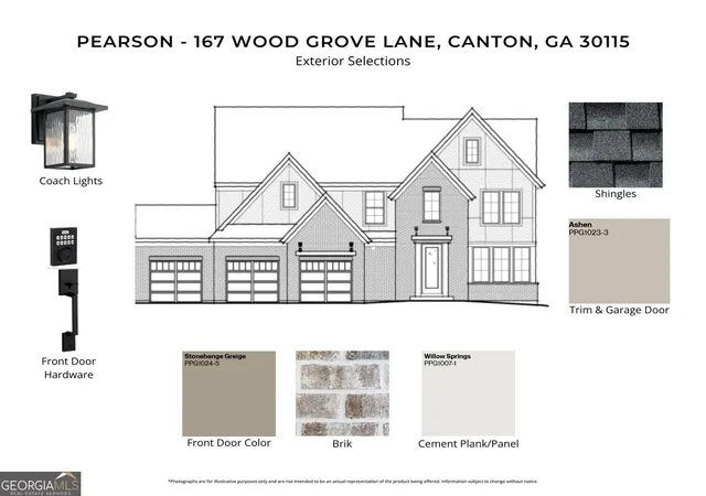 Photo 2 of Single family home for sale at 167 Wood Grove Ln, Canton, GA 30114 | MLS# 10824003 | Listing updated on 2026-09-24
