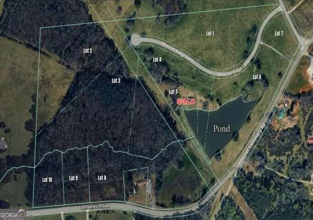 Photo 1 of Land for sale at Lot 3 Wheeler Crk Rd, Maysville, GA 30558 | MLS# 10740097 | Listing updated on 2026-06-06