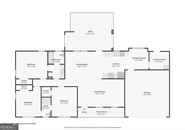 Photo 3 of Single family home for sale at 507 Castleaire Dr, Stone Mountain, GA 30087 | MLS# 10793850 | Listing updated on 2026-09-17