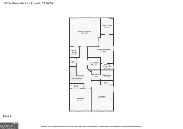 65th image of 1002 Milhaven Dr #61, Roswell, GA 30076 | MLS# 10805700