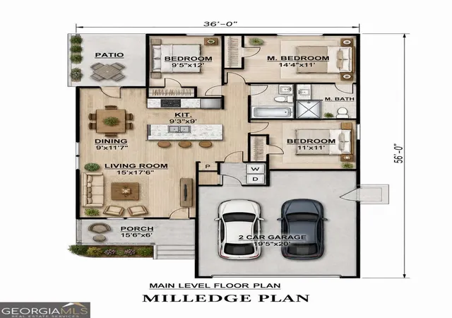 2nd image of 302 Ashbrook Trace Dr #LOT 13, Athens, GA 30605 | MLS# 10793074