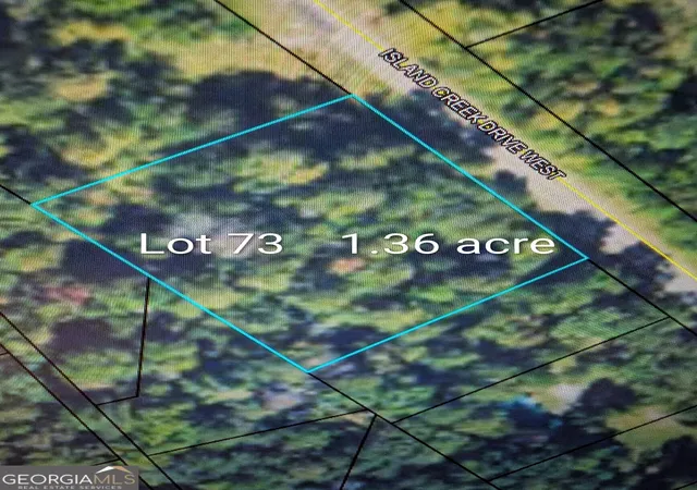 Photo 3 of Land for sale at Lot 73 And 238 Is Crk Dr, Sparta, GA 31087 | MLS# 10799407 | Listing updated on 2026-10-06