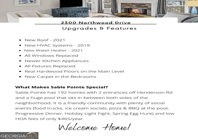 Photo 2 of Single family home for sale at 2300 Northwood Dr, Milton, GA 30004 | MLS# 10821052 | Listing updated on 2026-09-04