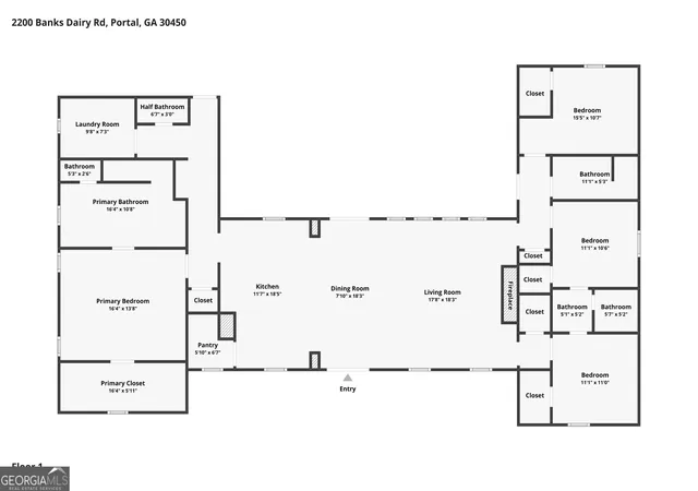46th image of 2200 Banks Dairy Rd, Portal, GA 30450 | MLS# 10823258