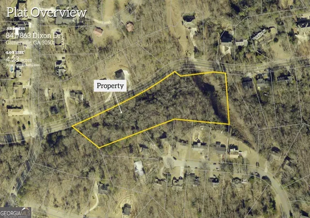 Photo 2 of Land for sale at 841 Dixon Dr, Gainesville, GA 30501 | MLS# 10681347 | Listing updated on 2026-02-18