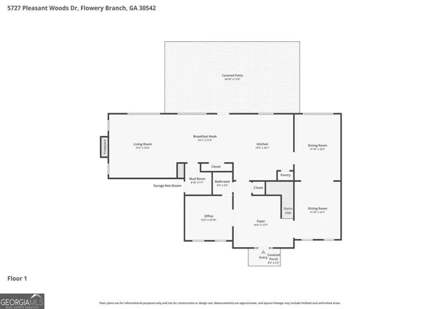59th image of 5727 Pleasant Woods Dr, Flowery Branch, GA 30542 | MLS# 10818246