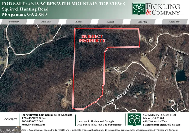 Photo 1 of Land for sale at 0 Squirrel Hunting Rd, Morganton, GA 30560 | MLS# 10496884 | Listing updated on 2026-04-09