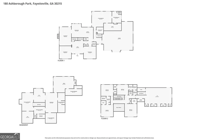 Photo 102 of Mansion for sale at 180 Ashborough Park, Fayetteville, GA 30215 | MLS# 10825442 | Listing updated on 2026-09-11