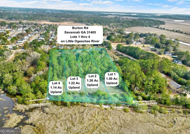 Photo 4 of Land for sale at 181-199 Burton Rd, Savannah, GA 31405 | MLS# 10665028 | Listing updated on 2026-10-28
