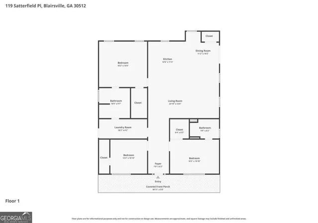 44th image of 119 Satterfield Pl, Blairsville, GA 30512 | MLS# 10810681