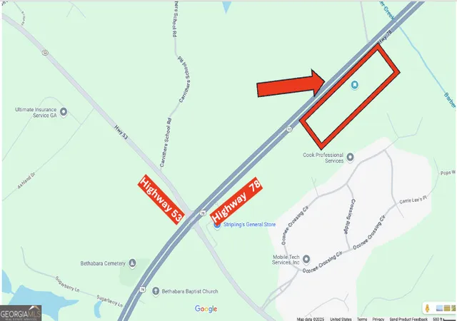 Photo 1 of Land for sale at 2 Us 78 Hwy, Monroe, GA 30655 | MLS# 10412723 | Listing updated on 2026-05-09