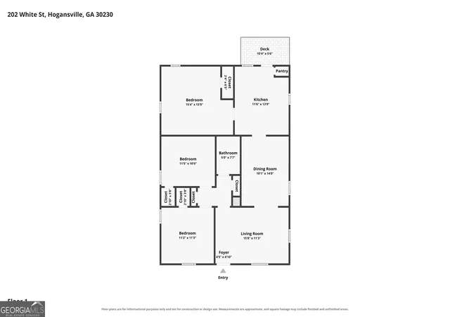 24th image of 202 White St, Hogansville, GA 30230 | MLS# 10810216