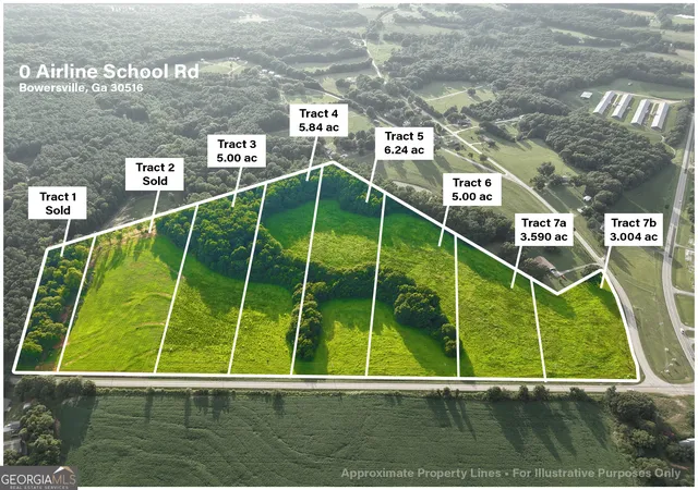 1st image of 0 Airline School Rd #TRACT 7A, Bowersville, GA 30516 | MLS# 10808760