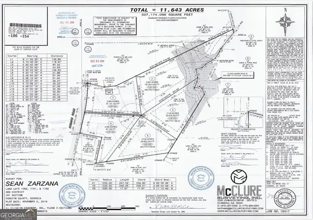 Photo 2 of Land for sale at 5170 Howard Rd, Cumming, GA 30040 | MLS# 10716747 | Listing updated on 2026-07-19