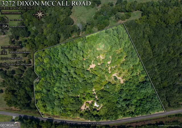 Photo 3 of Land for sale at 3272 Dixon Mccall Rd, Elberton, GA 30635 | MLS# 10832880 | Listing updated on 2026-10-08
