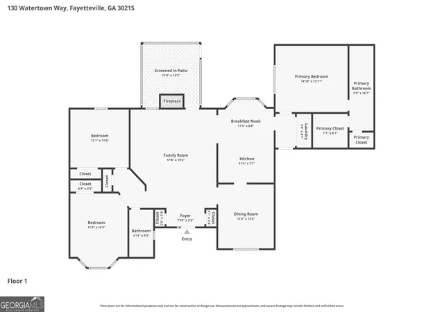 Homes for sale in Fayetteville, GA | 130 Watertown Wy, Fayetteville, GA 30215 | MLS# 10800421