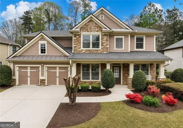 Photo 1 of Single family home for sale at 7529 Brookstone Cir, Flowery Branch, GA 30542 | MLS# 10734181 | Listing updated on 2026-08-09