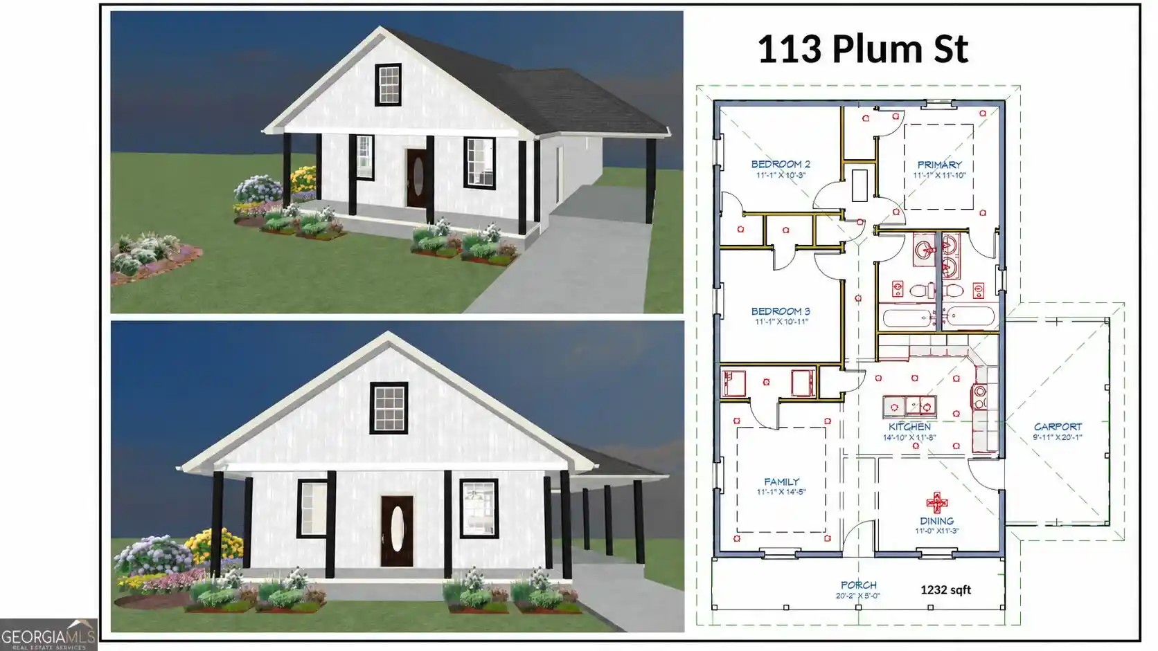 Single family home for sale at 113 Plum St, Fort Valley, GA 31030 | MLS# 10877786
