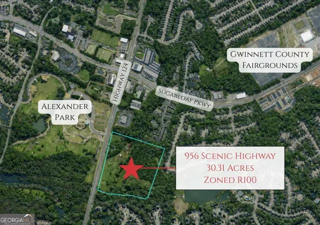 Land for sale at 956 Scenic Hwy, Lawrenceville, GA 30045 | MLS# 10698414