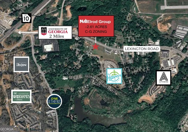 Photo 1 of Land for sale at 1932 Lexington Rd, Athens, GA 30605 | MLS# 10643309 | Listing updated on 2026-09-22
