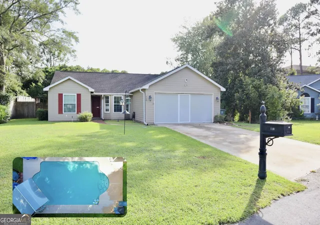 Photo 1 of Single family home for sale at 110 Azalea Ct, Kingsland, GA 31548 | MLS# 10834682 | Listing updated on 2026-10-05