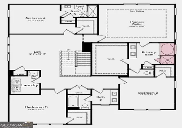 3rd image of 2210 Dreycott Ln, Lawrenceville, GA 30043 | MLS# 10795191