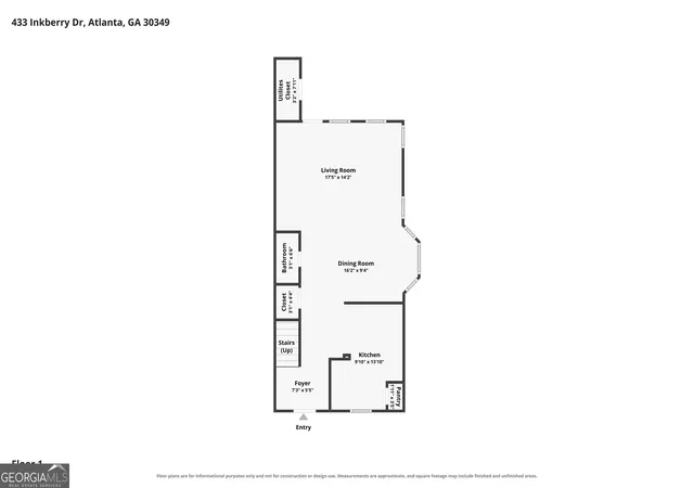 Photo 17 of Townhouse for sale at 433 Inkberry Dr, South Fulton, GA 30349 | MLS# 10834523 | Listing updated on 2026-09-13
