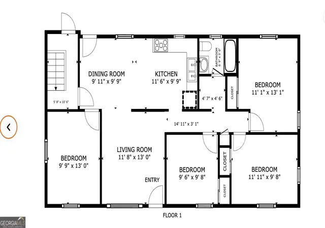 Photo 3 of Single family home for sale at 868 King Rd, Jonesboro, GA 30236 | MLS# 10799104 | Listing updated on 2026-09-08