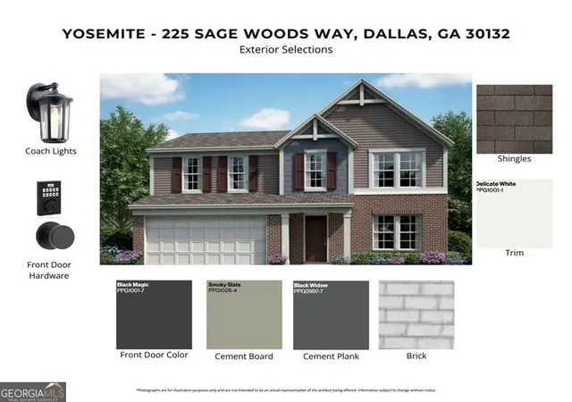 Photo 2 of Single family home for sale at 225 Sage Woods Wy, Dallas, GA 30132 | MLS# 10823834 | Listing updated on 2026-09-18
