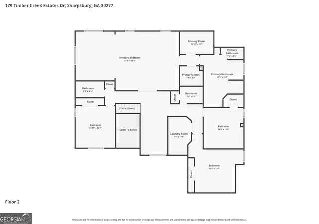 64th image of 179 Timbercreek Estates Dr, Sharpsburg, GA 30277 | MLS# 10830373